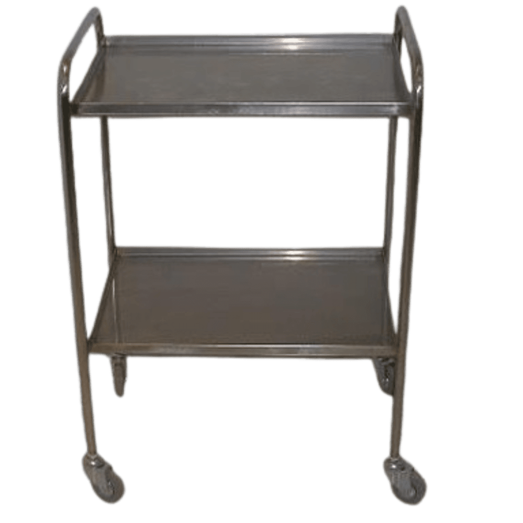 Image de GUERIDON A2 ETAGES EN INOX 60*40*s*